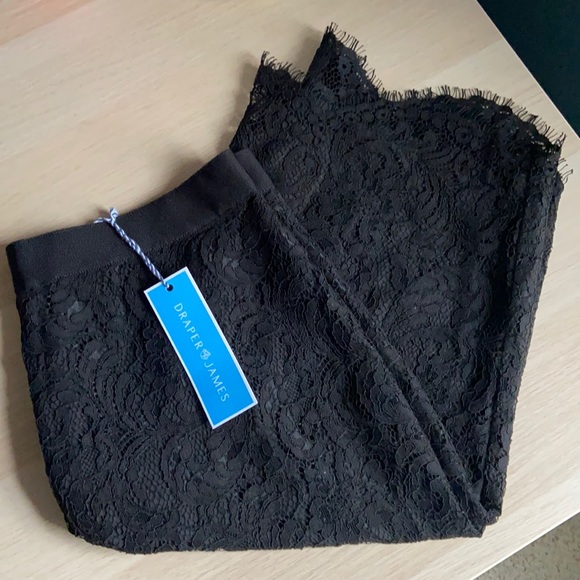 Draper James Black Lace Pencil Skirt - Picture 3 of 7